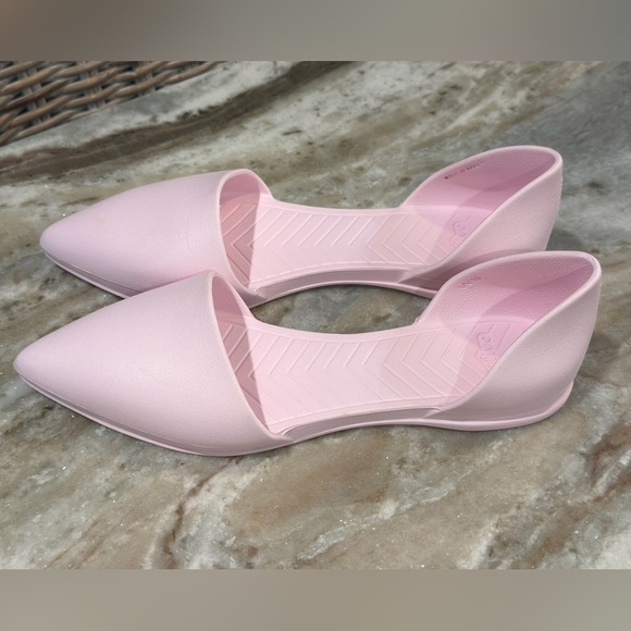 Women’s NATIVE Audrey light pink flats- Size 10 - Picture 4 of 8